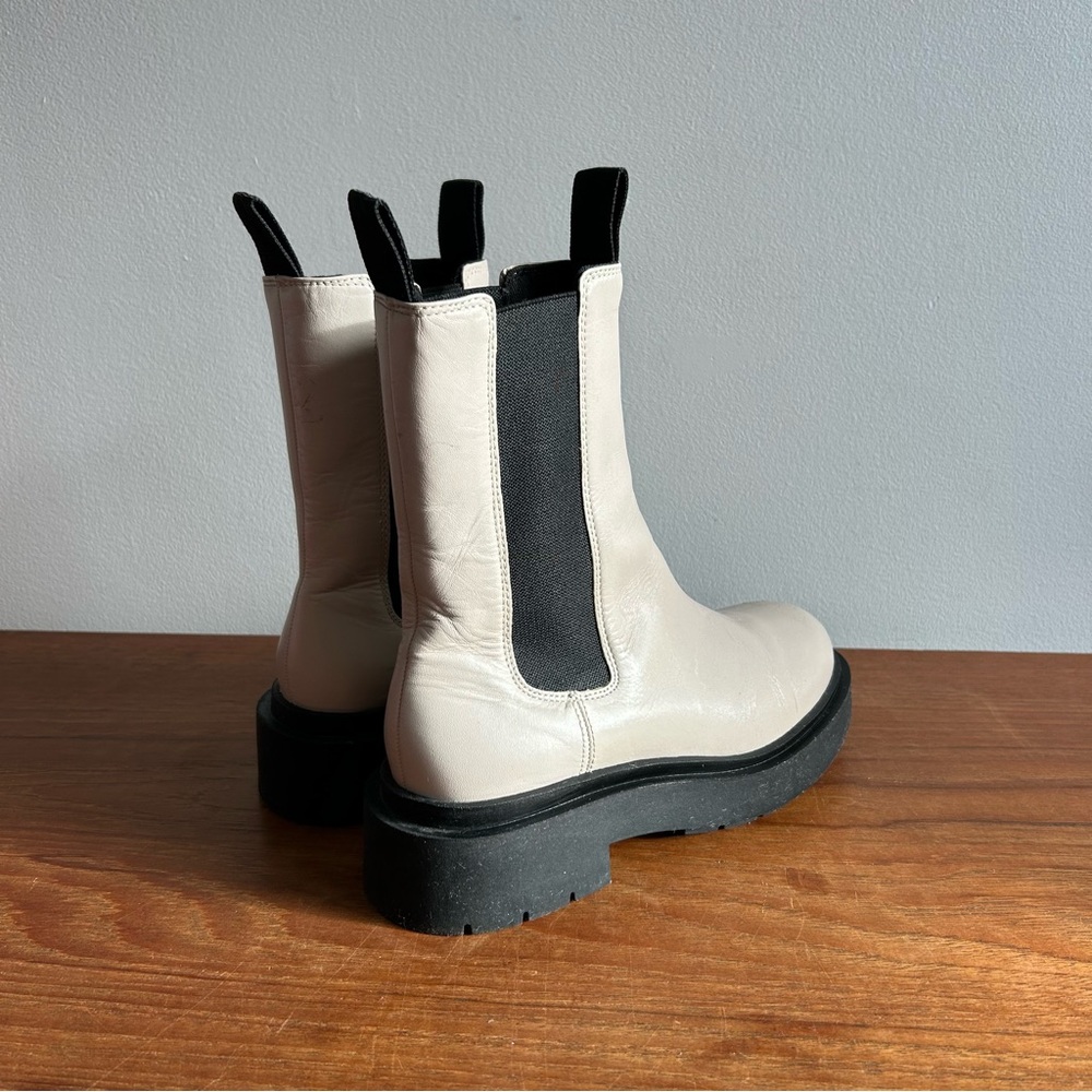 Genuine Leather H&M Premium Selection Chunky Chelsea - Picture 7 of 14